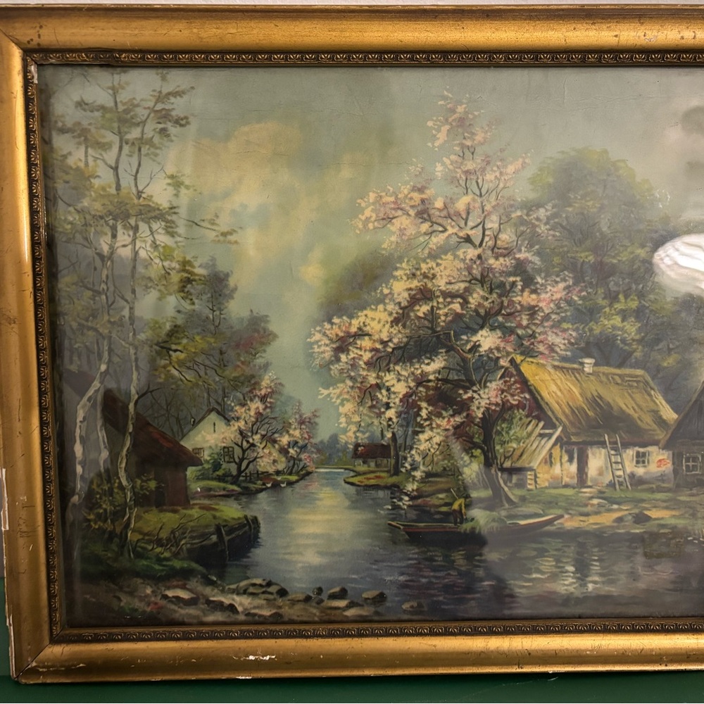 Vintage Landscape Print